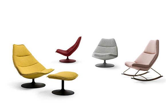 Draaifauteuil en relaxstoel F584-F585-F586