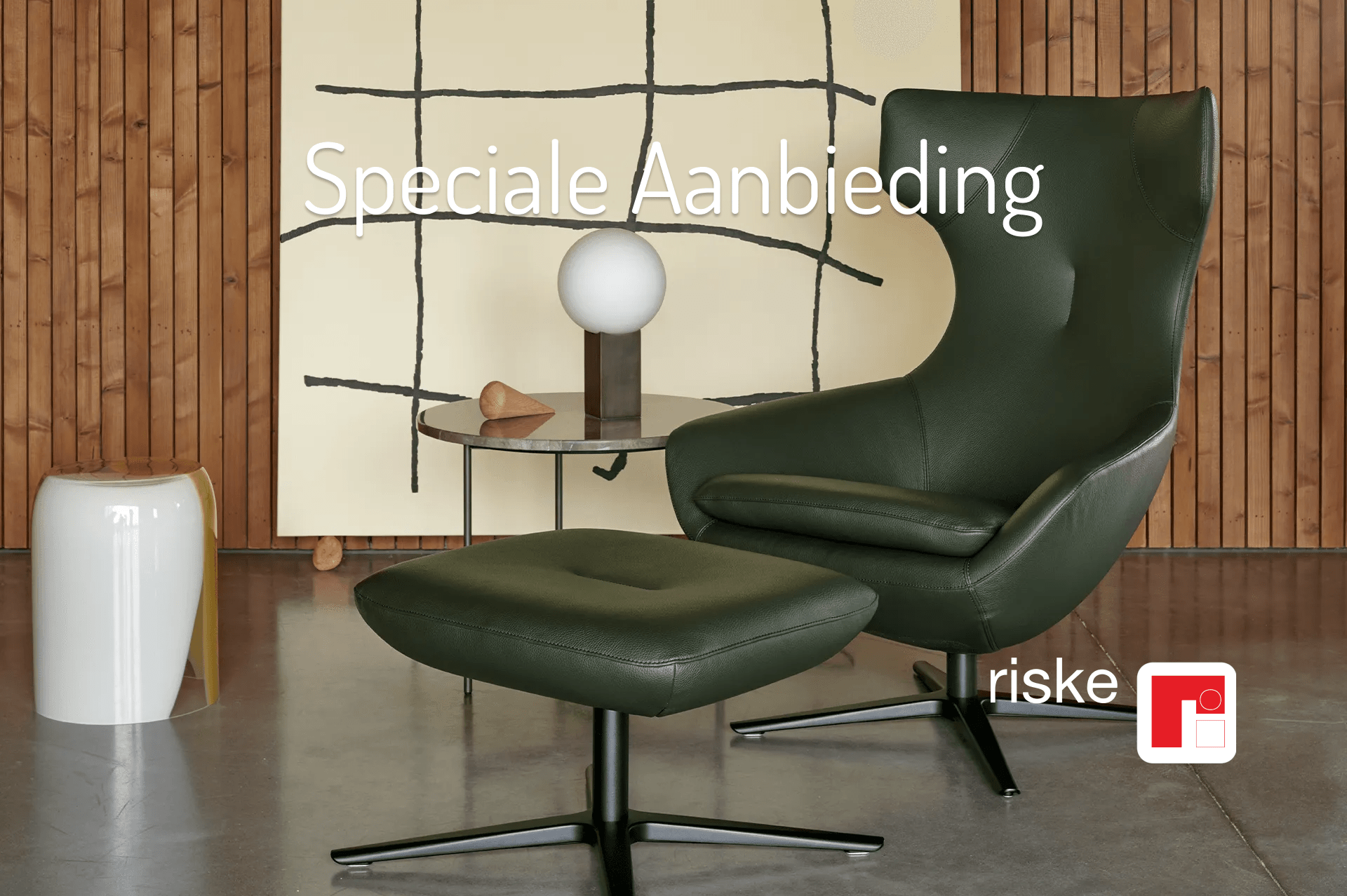 Speciale Aanbieding: Gratis Poef bij Bestelling van Leolux Caruzzo Fauteuil