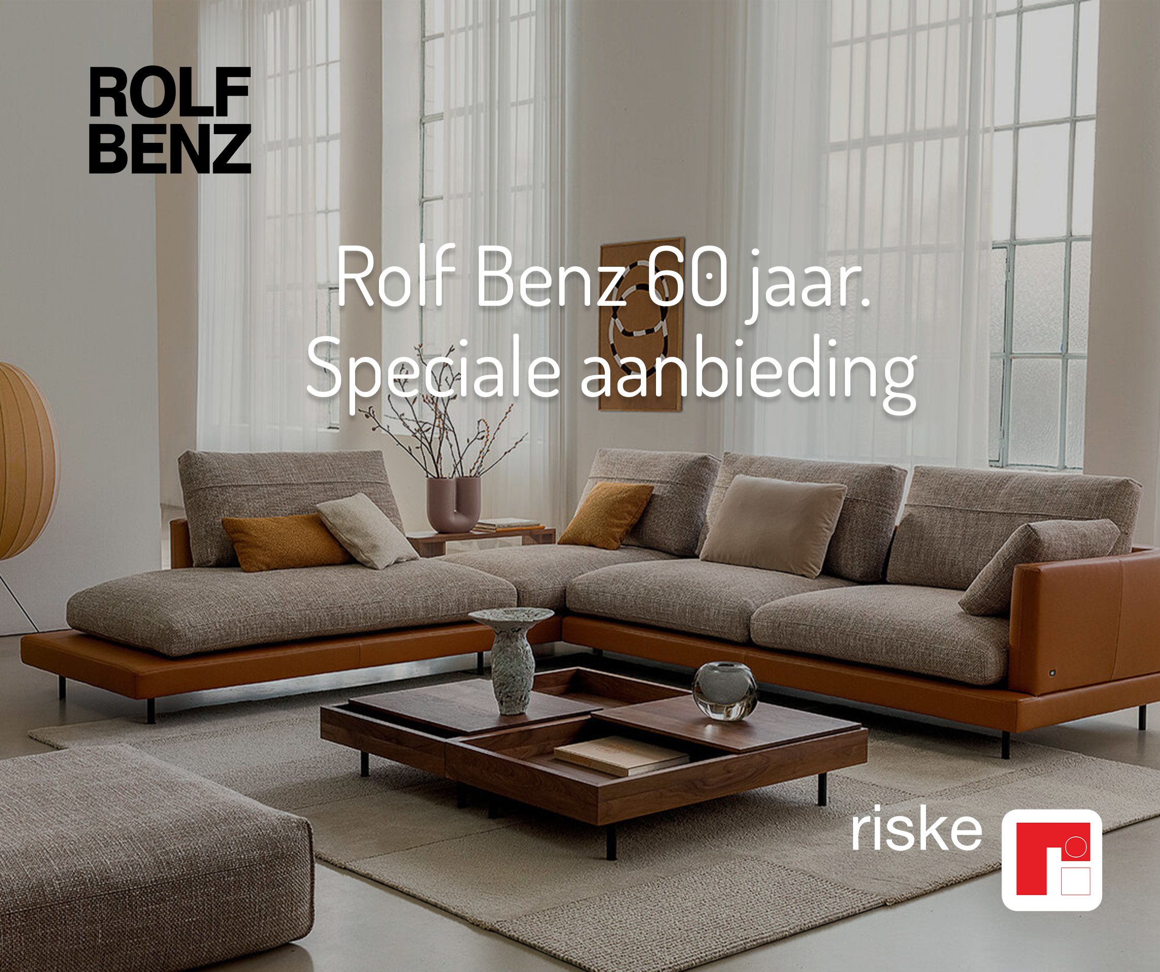 Rolf Benz viert 60 jaar met de Sina