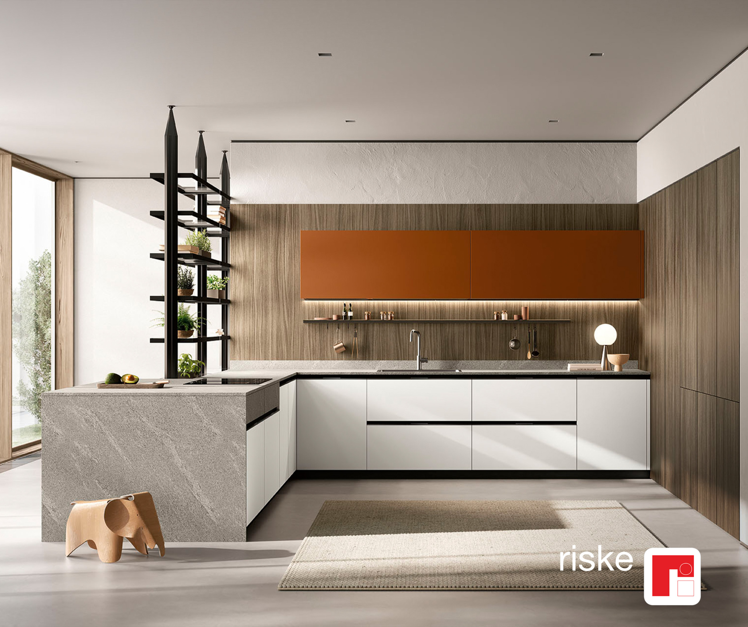 Keukenontwerp zonder zorgen: een nieuwe keuken met riske design & wonen